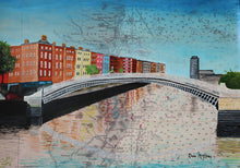 Load image into Gallery viewer, The Ha&#39;Penny Bridge, Dublin
