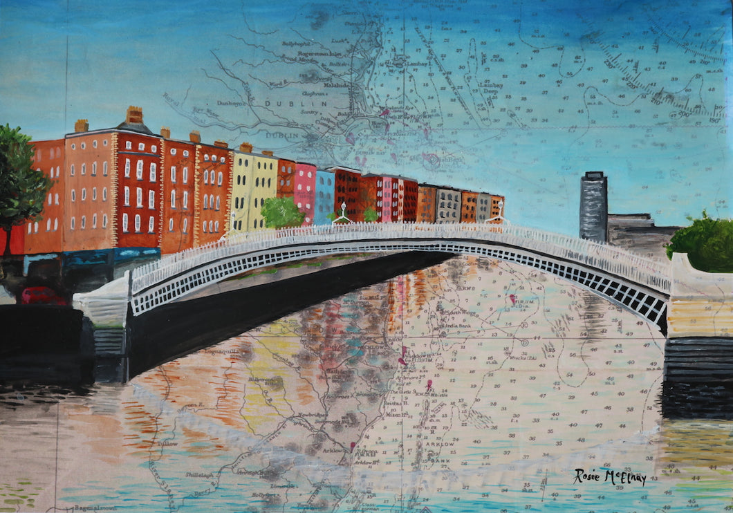 The Ha'Penny Bridge, Dublin